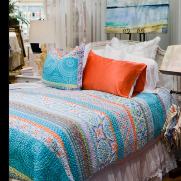 Soft Surroundings Bedding New Soft Surroundings Positano Quilt King